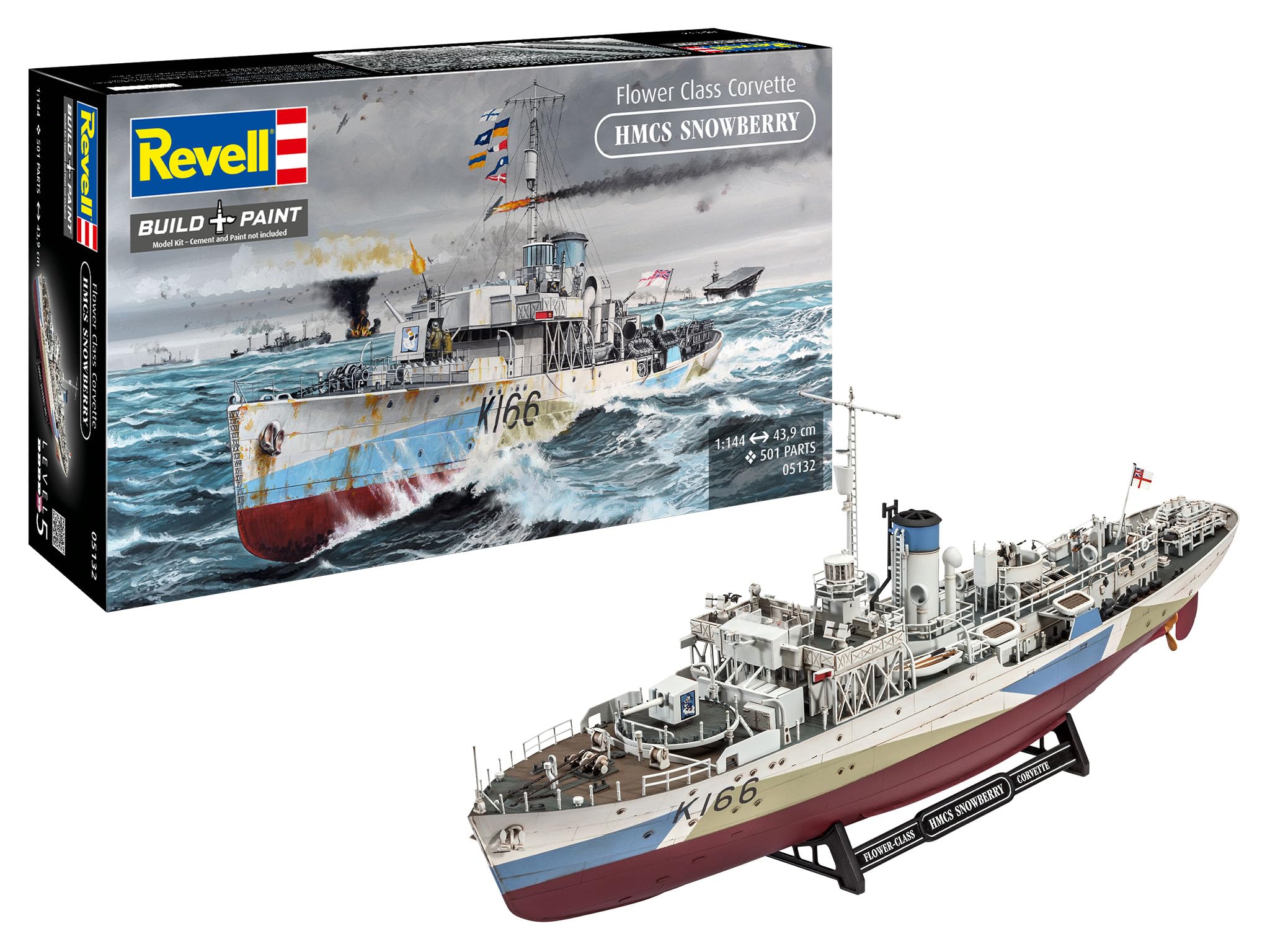 プラモデル レベル 1/144 フラワー級コルベット HMCSスノーベリー完成品 Amazon | ドイツレベル 1/144 フラワー級コルベット HMCSスノーベリー